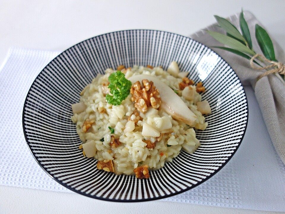 Risotto mit Birne und Walnüssen von Drizzel13 Chefkoch