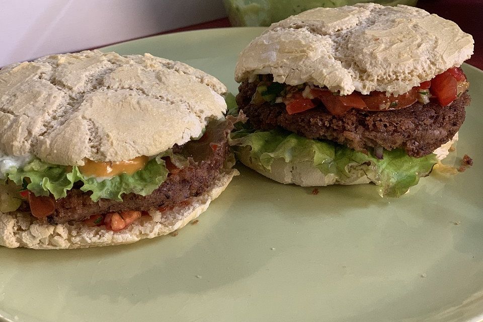 Glutenfreie Burgerbrötchen