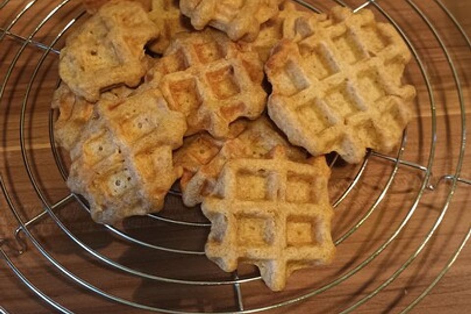 Waffeln für Kleinkinder ohne Zucker und Salz