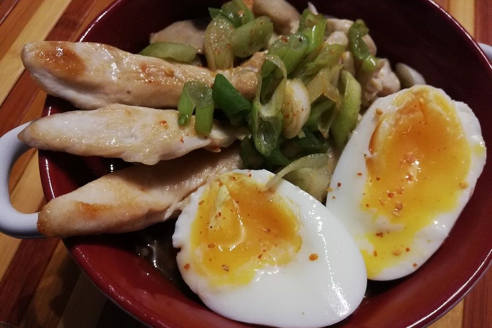 Schnelles Miso-Ramen