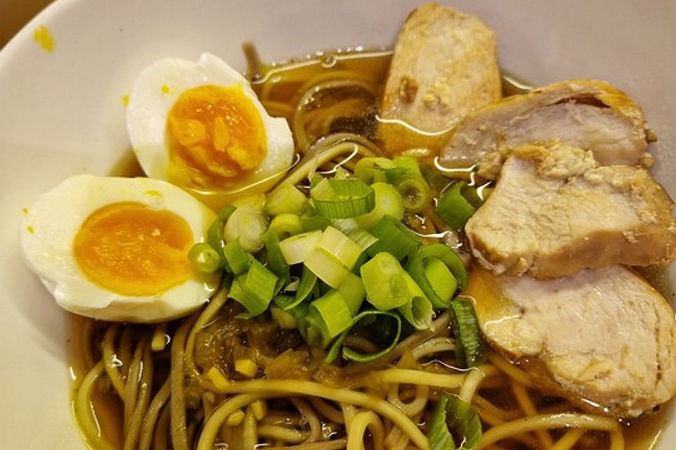 Schnelles Miso-Ramen