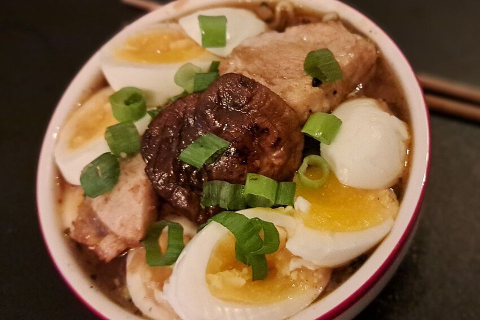 Schnelles Miso-Ramen