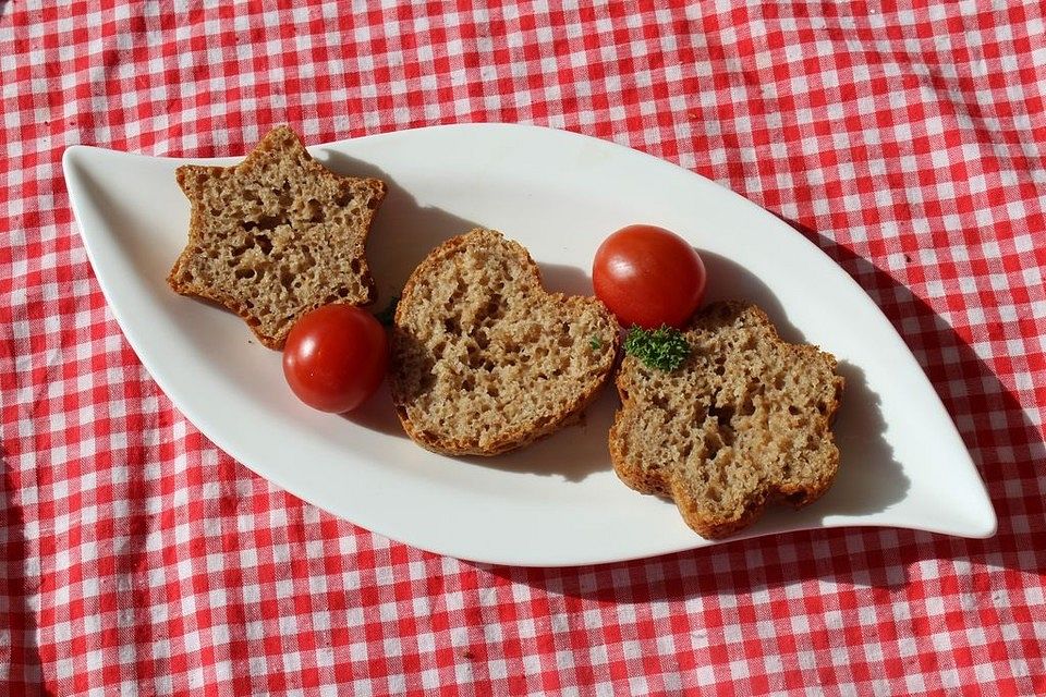 Dinkel-Weizen-Buttermilch-Vollkorn-Partybrot