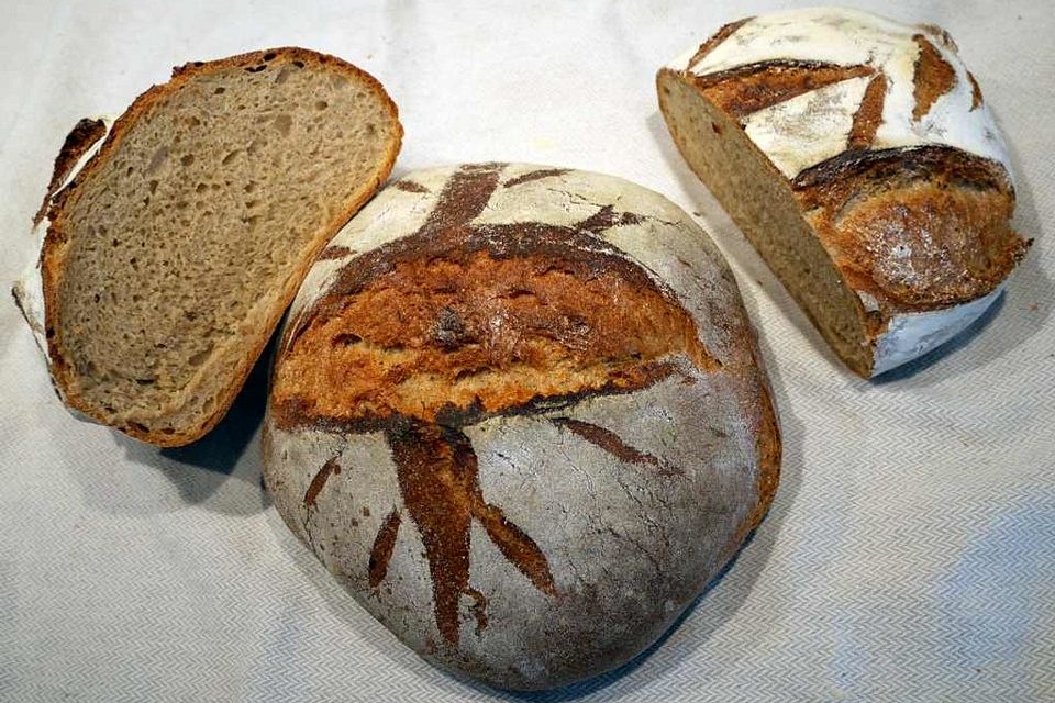 Bauernbrot mit Poolish