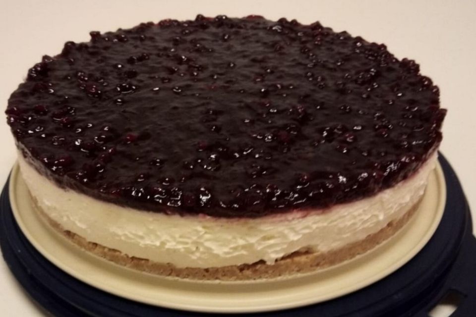 Preiselbeertorte mit Frischkäse