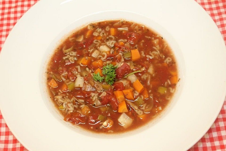 Minestrone schnell und einfach