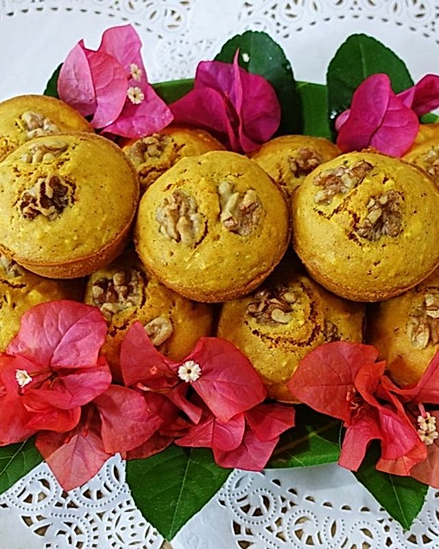 Süße Lengkeng-Muffins mit Kokosnuss