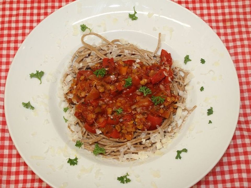 Spaghetti mit Gemüsebolognese von carolueckert1985| Chefkoch