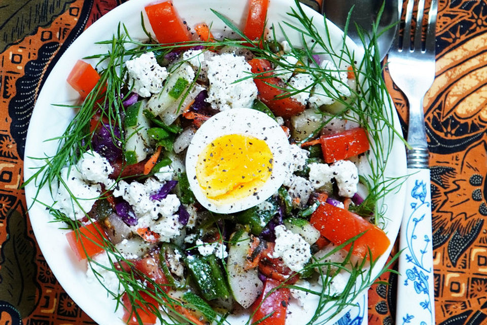 Bauernsalat a la Kreta