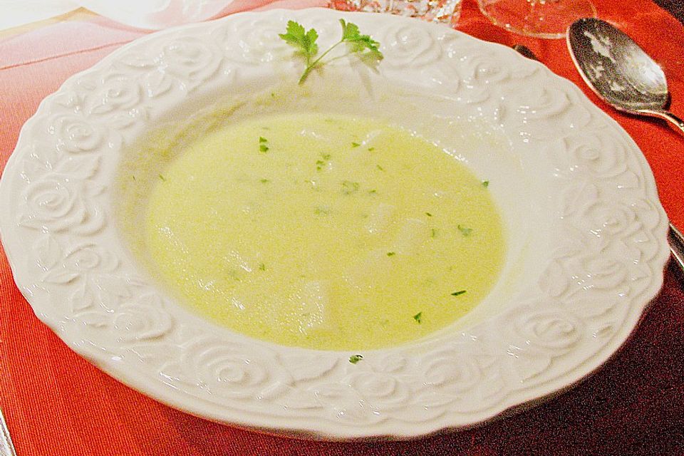 Spargelcremesuppe