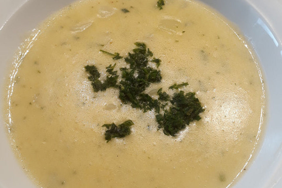 Spargelcremesuppe