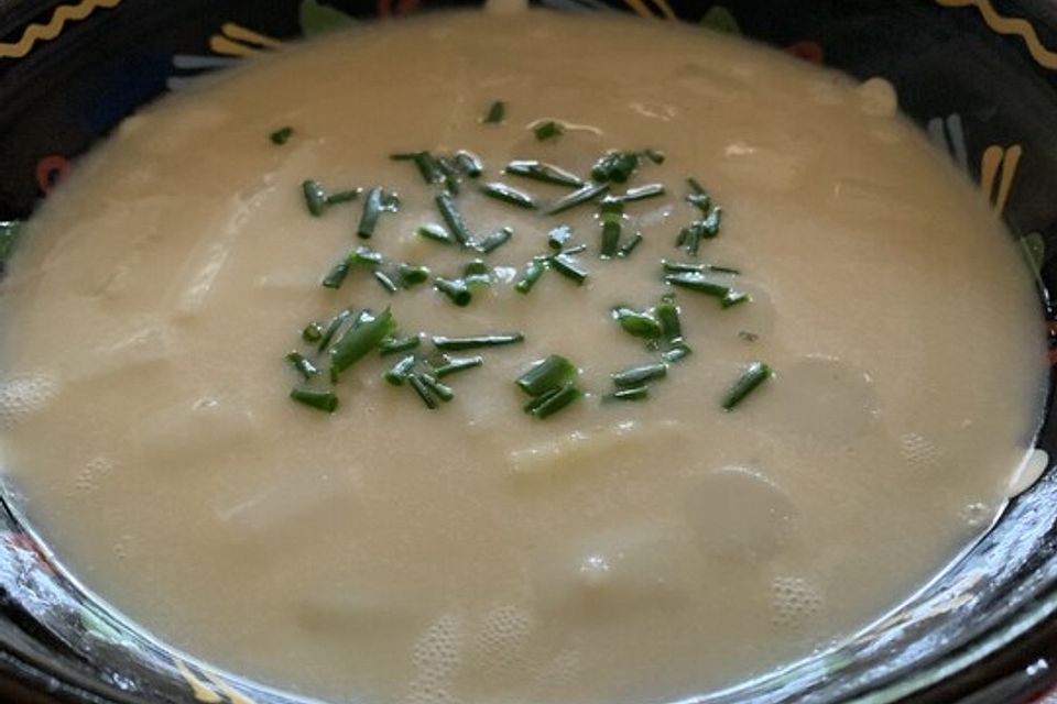 Spargelcremesuppe