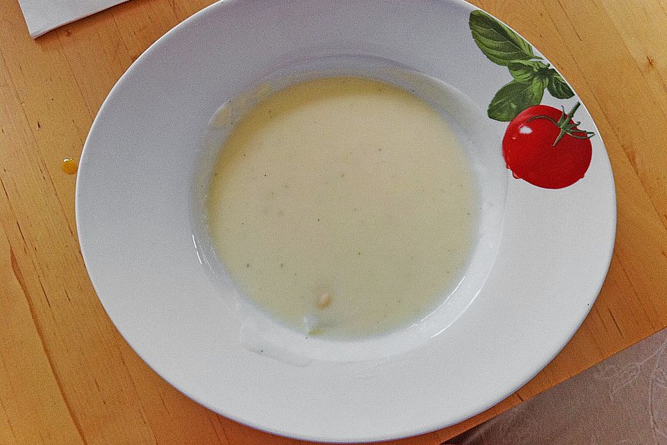 Spargelcremesuppe