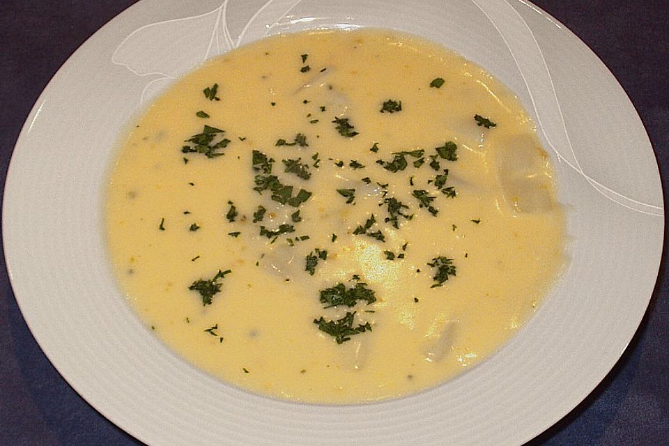 Spargelcremesuppe