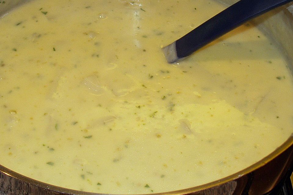 Spargelcremesuppe