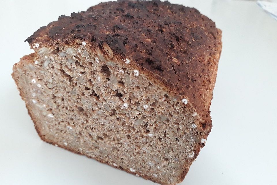 Körnerbrot oder Schwarzbrot