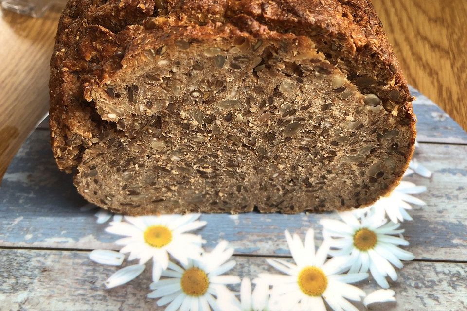 Körnerbrot oder Schwarzbrot