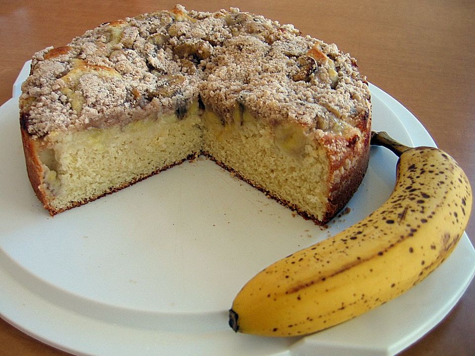 Bananen - Streusel - Kuchen (brasilianisch) von Mutschkabras| Chefkoch