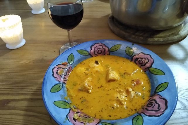 Julias schwedische Fischsuppe mit Lachs von averroes| Chefkoch