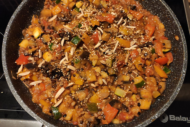 Orientalisches Gemüse mit Backpflaumen von biocooker| Chefkoch