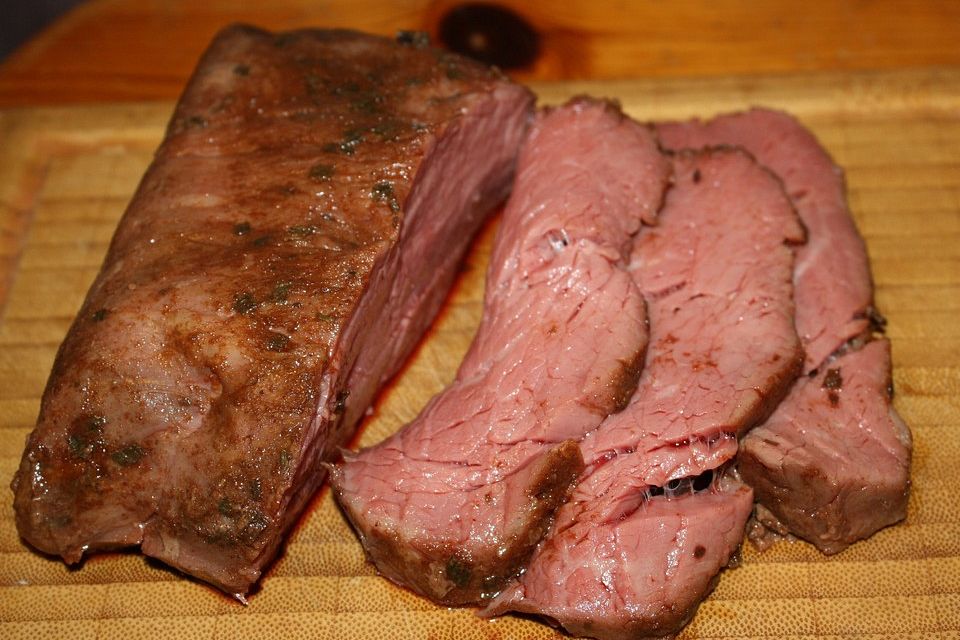 Rinderfilet Sous-Vide, ohne Anbraten