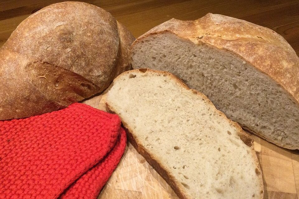 Pain de Campagne mit Pâte fermentée