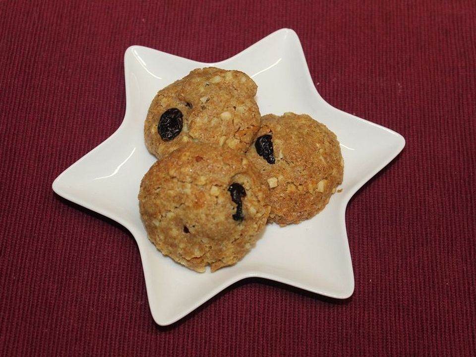 Cranberry-Mandel-Cookies mit weißer Schokolade von se010881| Chefkoch