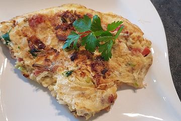 Bovist-Omelette