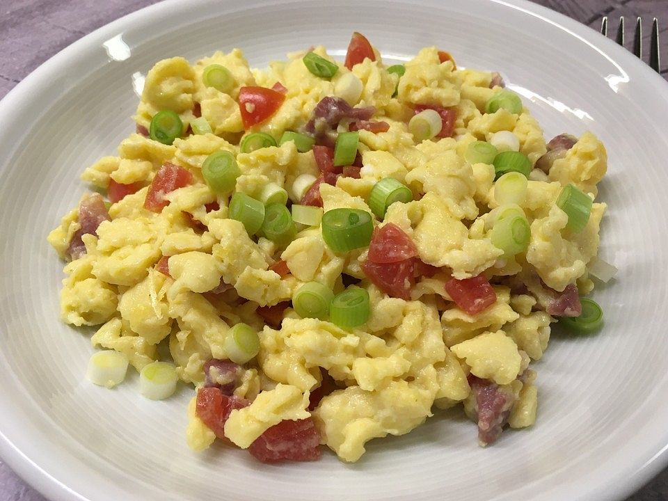 Cremiges Rührei mit Crème fraîche von Ykaroos Chefkoch