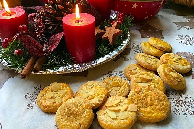 Crème fraîche Plätzchen von KarinKnorr| Chefkoch
