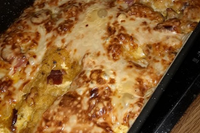 Überbackener Curryreis in Ananas-Sahne-Soße von Yvonne-Reißinger| Chefkoch