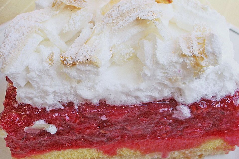 Früchtekuchen mit Baiser Früchtekuchen mit Baiser