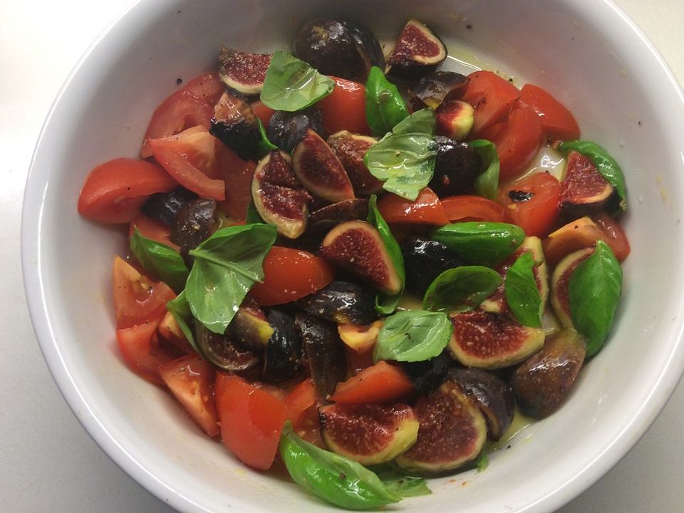 Provenzalischer Feigen-Tomatensalat von Pannepot| Chefkoch