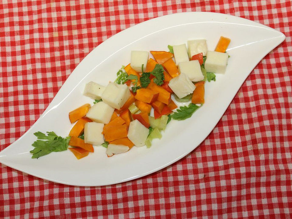 Kürbis-Rucola-Salat von Griechenulla| Chefkoch