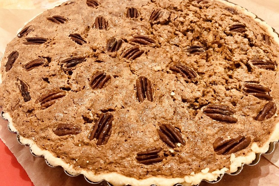 Pecan Pie - amerikanischer Pekannusskuchen