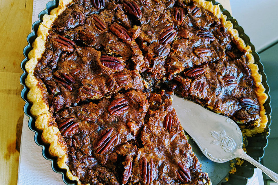 Pecan Pie - amerikanischer Pekannusskuchen