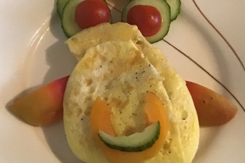 Frühstück für Kinder mit Omelett