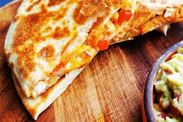 Quesadillas mit Hähnchen