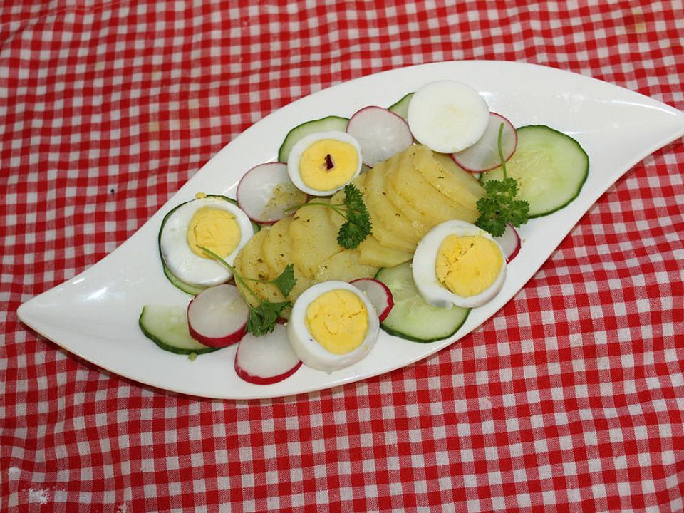 Kartoffelsalat mit frischer Gurke von Dagmar456 | Chefkoch