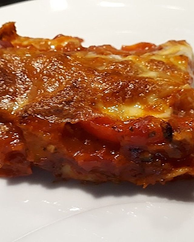 Hähnchen-Fajita-Lasagne