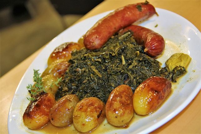 Holsteiner Grünkohl mit kandierten Kartoffeln von DerZauberengel| Chefkoch