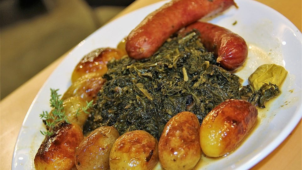 Holsteiner Grünkohl mit kandierten Kartoffeln von DerZauberengel-image