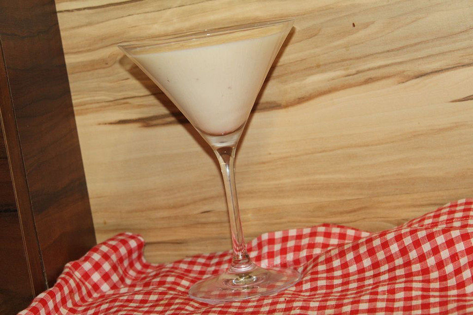 Honigmelone-Joghurt-Cocktail ohne Alkohol