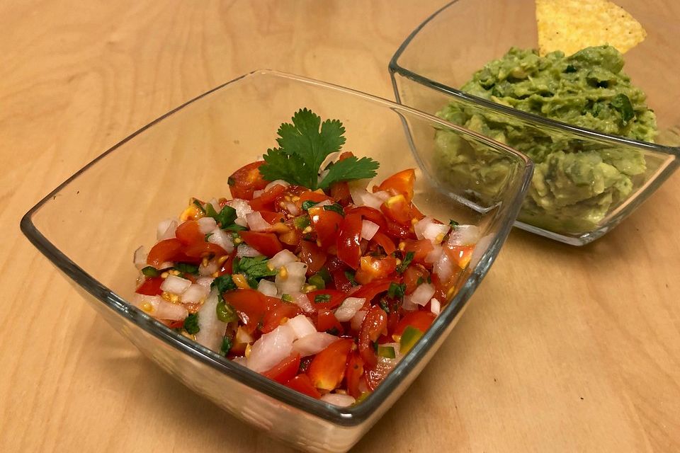 Frische Tomaten-Salsa "Pico de Gallo"