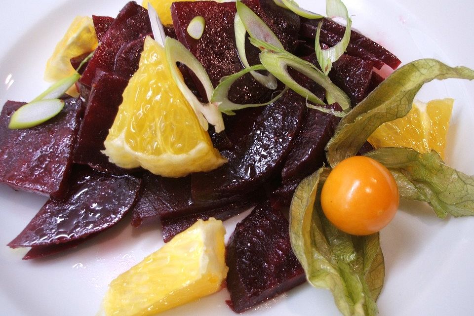 Rote Bete-Salat mit Orange