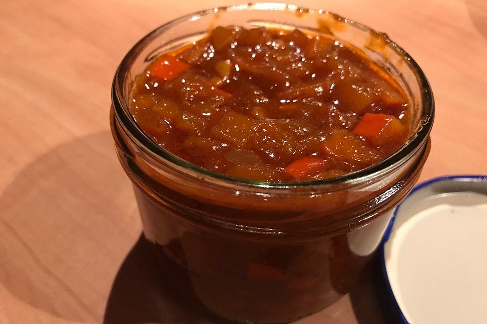 Chutney von zweierlei Kürbissen aus Fiefhusen