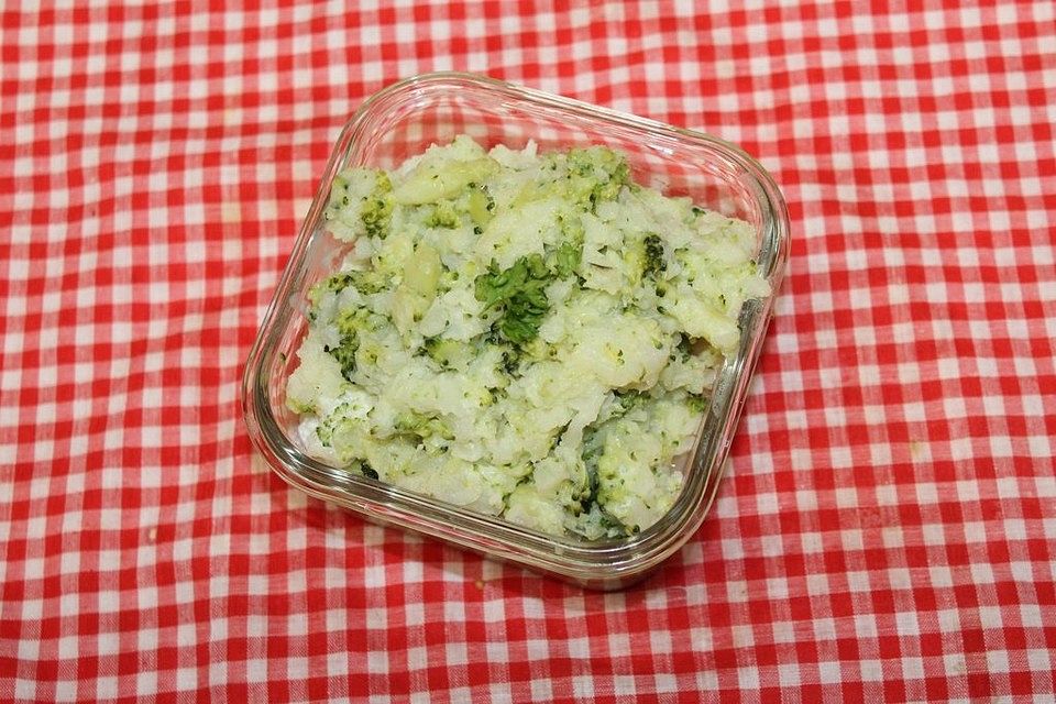 Brokkoli-Blumenkohl-Stampf à la Gabi