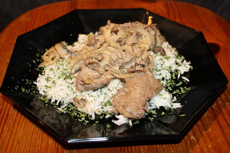 Bison-Stroganoff