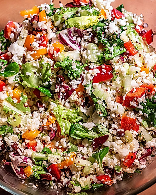 Blumenkohl-Quinoa-Salat