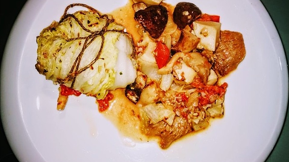 Chinakohlroulade mit Buchweizenfüllung von Scholz-Roller| Chefkoch